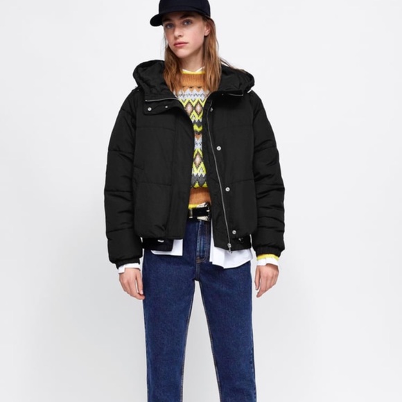 Hooded puffer jacket - Picture 1 of 1